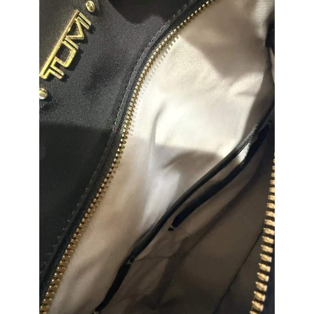 TUMI Sheryl Business Tote VOYAGEUR - Black With Gold‎ Hardware 1